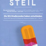 ÖH WU Magazin Steil Titelseite -Roman Kmenta im Interview - Was wurde aus 8450203