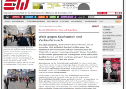 E&W - Nachberichterstattung Black Friday Walk - Preisexperte Mag. Roman Kmenta