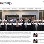 Wochenzeitung.de - Wirtschaftsjunioren Ostwürttemberg - Roman Kmenta als Keynote Speaker